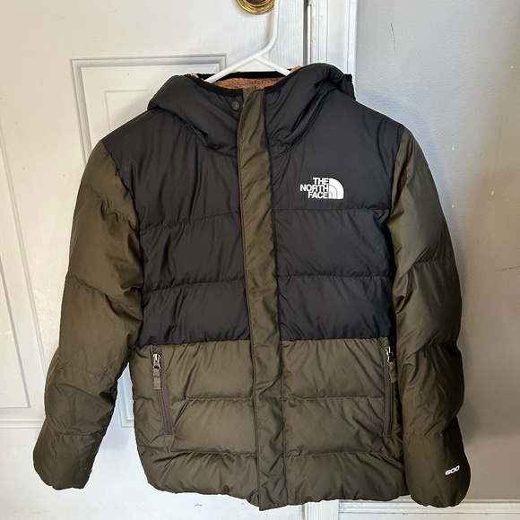 The North Face Kids' Water Repellent Fleece Lined 600 Power Down Puffer Jacket - Picture 2 of 6